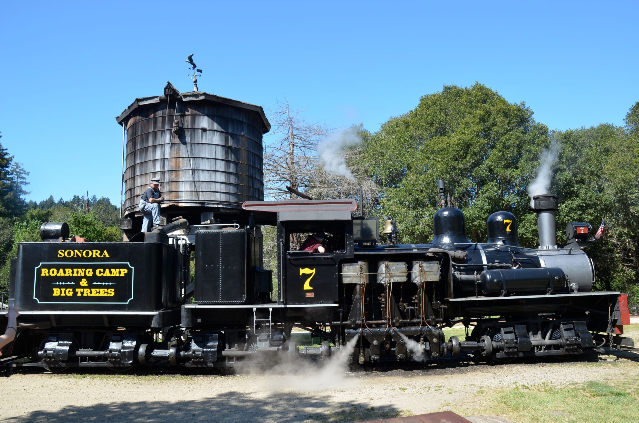 Roaring Camp & Big Trees Narrow Gauge Railroad - Railfan Travel